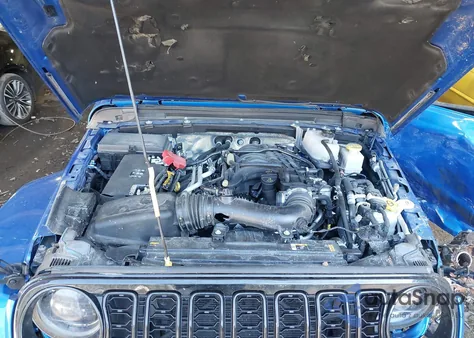 2024 Jeep Gladiator Willys from USA, damaged, VIN 1C6HJTAG7RL102878